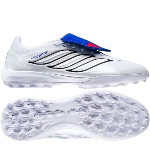 Giày đá bóng cỏ nhân tạo adidas Predator League Fold-over Tongue TF Jude Bellingham - White/Sliver JS4853