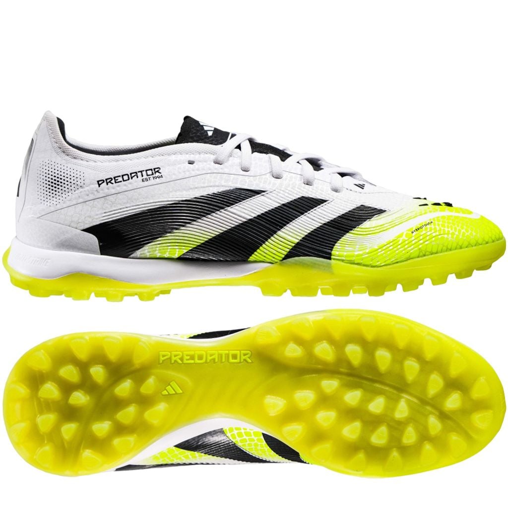 Giày đá bóng cỏ nhân tạo adidas Predator Pro TF Radiant Blaze - Footwear White/Core Black/Lucid Lemon JI1181