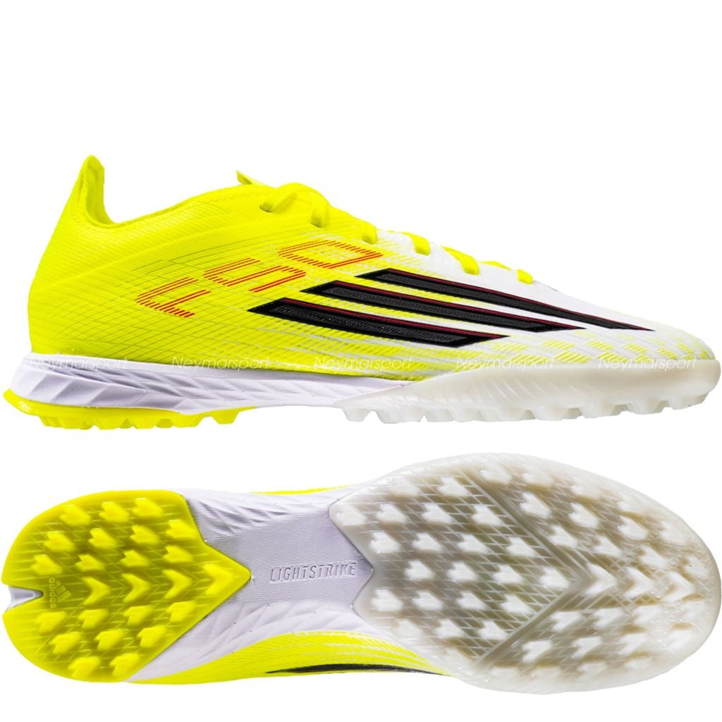 Giày đá bóng cỏ nhân tạo adidas F50 Pro TF Born For Goals - Solar Yellow/Core Black/Lucid Red JR8943