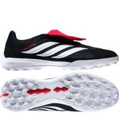 Giày đá bóng cỏ nhân tạo adidas Predator League Fold-over Tongue TF Immortal DNA - Iron Metal/Footwear White/Lucid Red JR5029