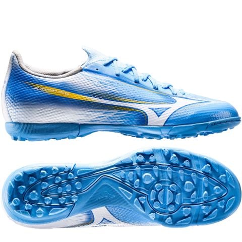 Giày đá bóng cỏ nhân tạo Mizuno Alpha III Select AS TF - Blue/White P1GD266525
