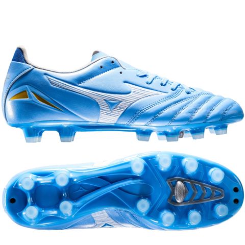 Giày đá bóng cỏ tự nhiên Mizuno Morelia Neo IV Pro FG Unity Sky - Sky Blue/White P1GA263425