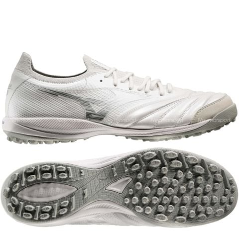 Giày đá bóng cỏ nhân tạo Mizuno Morelia Neo Sala Beta Made in Japan TF - White Limited Edition Q1GB254009