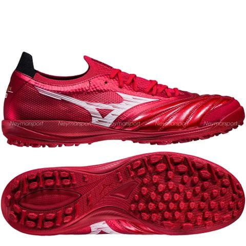 Giày đá bóng cỏ nhân tạo Mizuno Morelia Neo Sala Beta Made in Japan TF Red Ruby - Red/White Q1GB254060