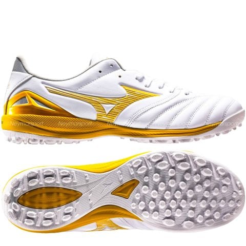 Giày đá bóng cỏ nhân tạo Mizuno Morelia Neo IV Pro TF - White Gold P1GD263550