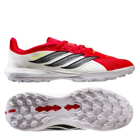 Giày đá bóng cỏ nhân tạo adidas Predator League TF Born For Goals - Lucid Red/Core Black/Footwear White Kids JR7912