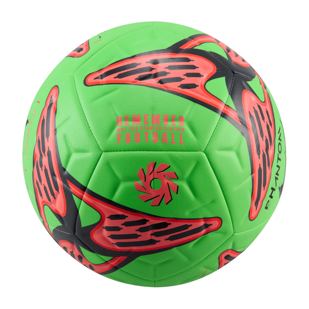 Quả bóng đá Nike Football Academy Erling Haaland Personal Edition - Green Strike/Flash Crimson/Black IR4337-398