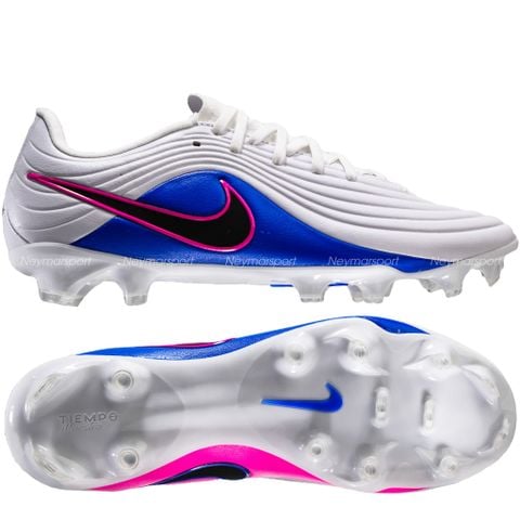 Giày đá bóng cỏ tự nhiên Nike Tiempo Maestro Academy MG Attack - White/Black/Racer Blue/Pink Blast IB1600-146