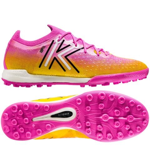 Giày đá bóng cỏ nhân tạo Kelme 5.0 TF - Rose/Yellow 9521ZX1324-619