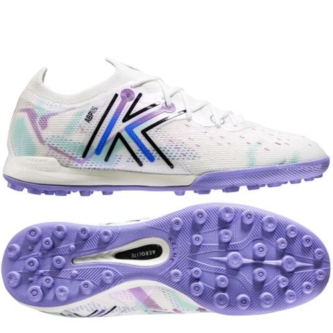 Giày đá bóng cỏ nhân tạo Kelme 5.0 TF - White/Multi Color 9521ZX1324-176