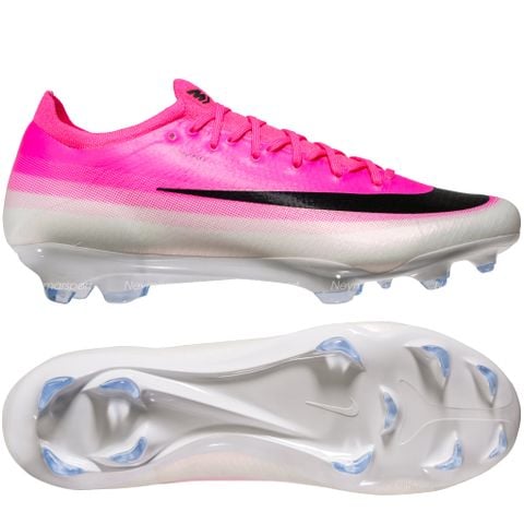Giày đá bóng cỏ tự nhiên Nike Mercurial Vapor 17 Pro FG Breakout - Pink/White/Black IO8225-900