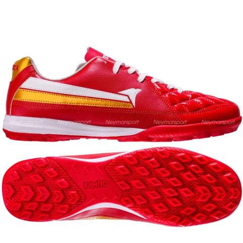 Giày đá bóng cỏ nhân tạo Kamito Artista KL TF - Dark Red/White/Gold