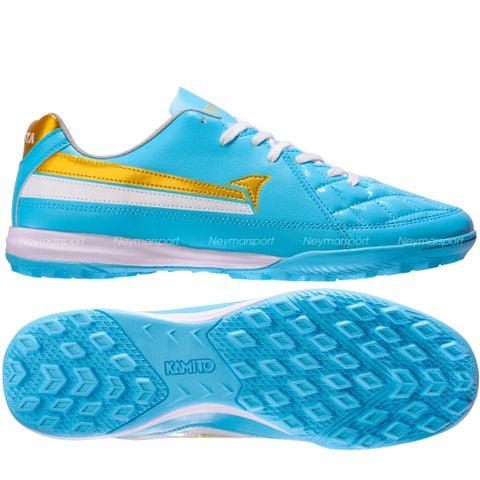 Giày đá bóng cỏ nhân tạo Kamito Artista KL TF - Sky Blue/White/Gold