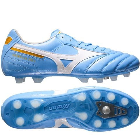 Giày đá bóng cỏ tự nhiên Mizuno Morelia II Pro FG Unity Sky - Sky Blue/White P1GA260625