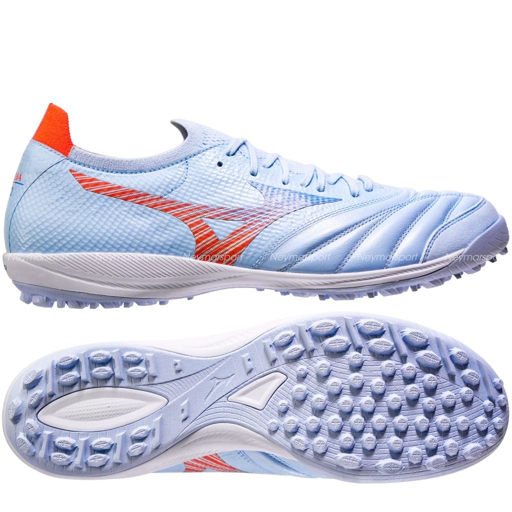 Giày đá bóng cỏ nhân tạo Mizuno Morelia Sala Beta Japan TF Serene Spark - Blue Finch/Cornflower Blue/Lava Orange Q1GB269022