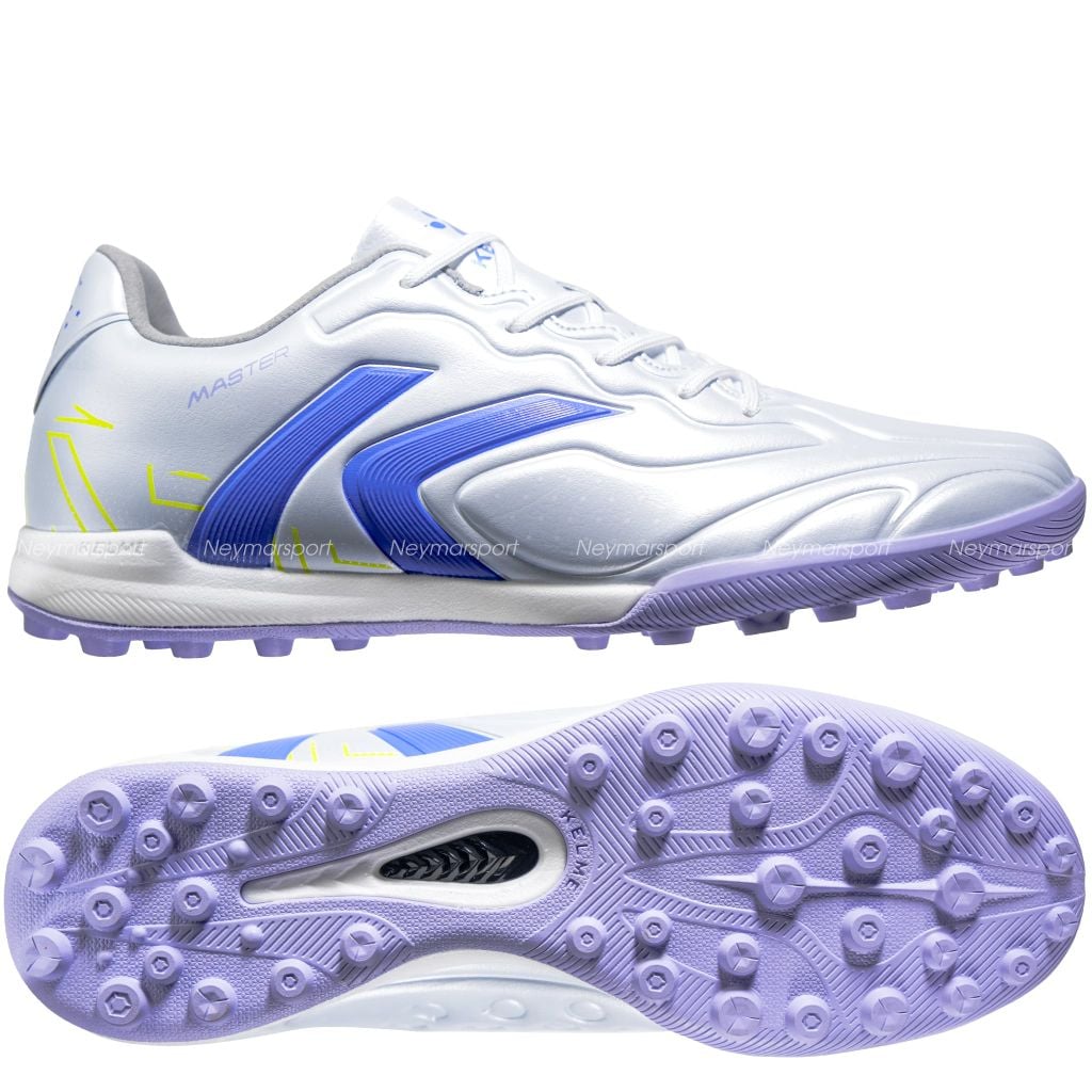 Giày đá bóng cỏ nhân tạo Kelme MAESTRO 3.0.3 TF - White/Purple 8621ZX1482-118