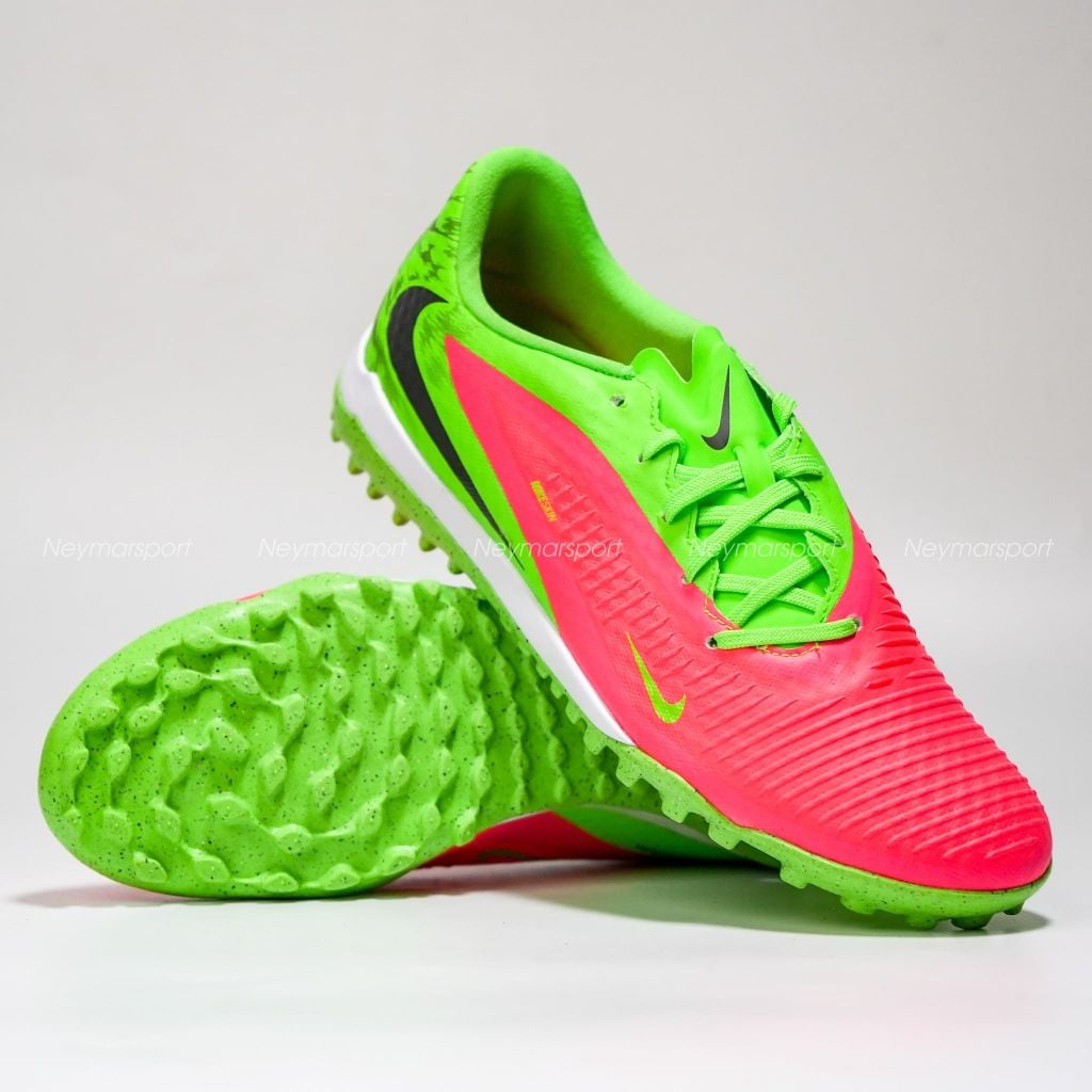 Giày đá bóng cỏ nhân tạo Nike Phantom 6 Academy Low Cut TF Erling Haaland Personal Edition - Hot Punch/Black/Green Strike HQ2326-603