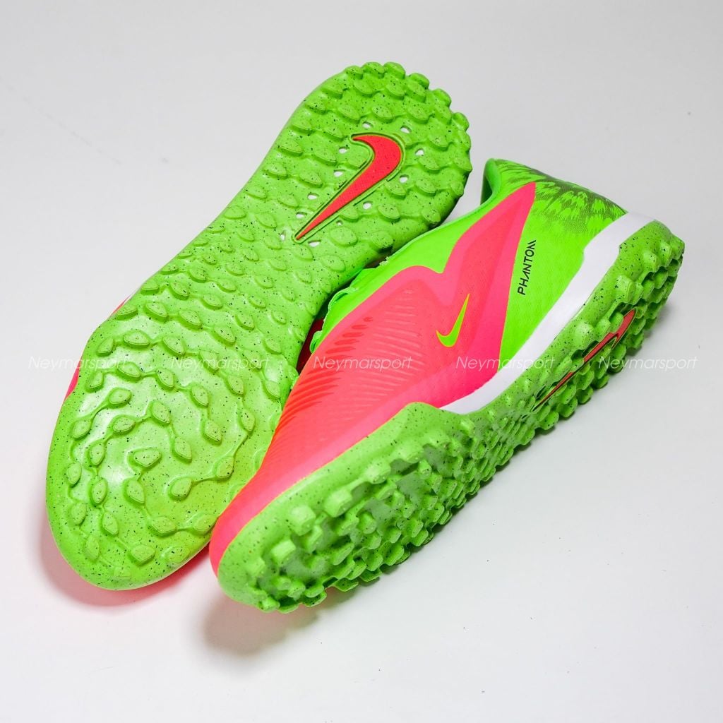 Giày đá bóng cỏ nhân tạo Nike Phantom 6 Academy Low Cut TF Erling Haaland Personal Edition - Hot Punch/Black/Green Strike HQ2326-603