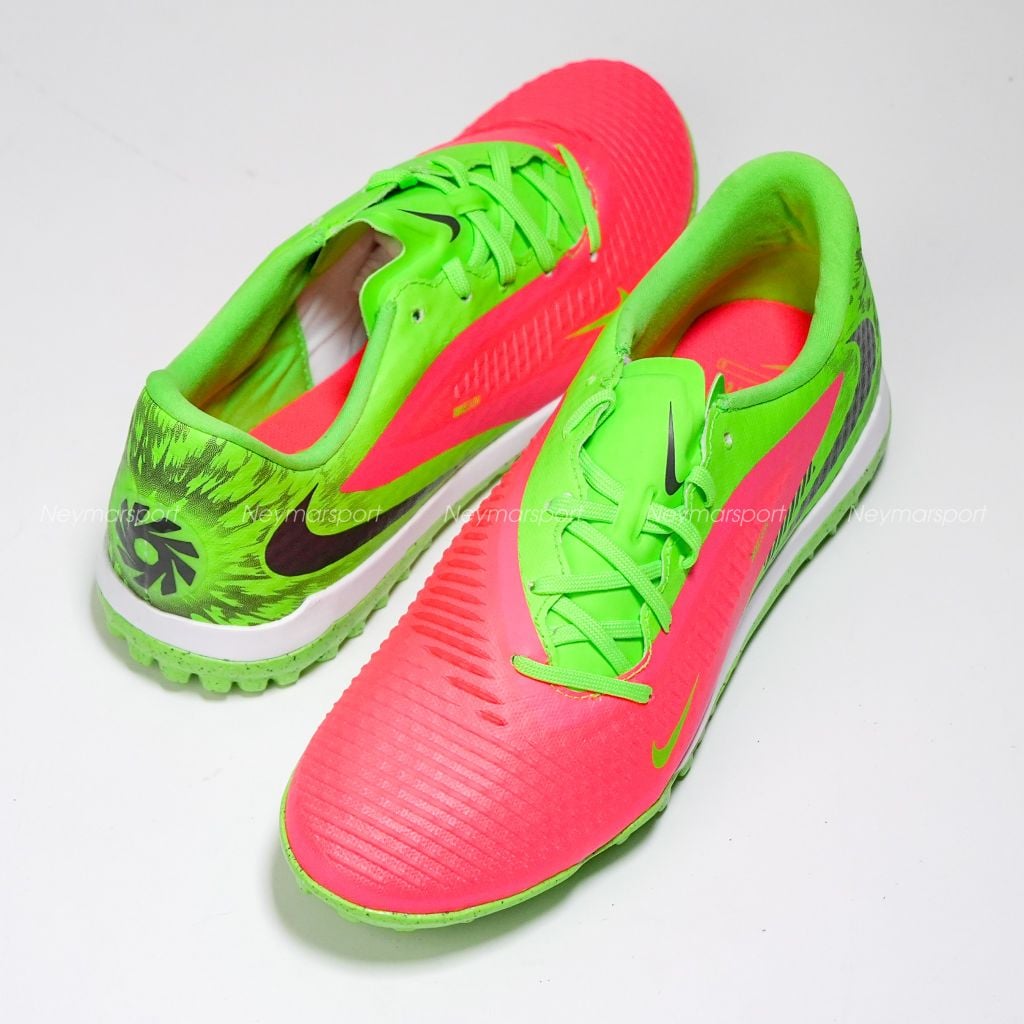 Giày đá bóng cỏ nhân tạo Nike Phantom 6 Academy Low Cut TF Erling Haaland Personal Edition - Hot Punch/Black/Green Strike HQ2326-603