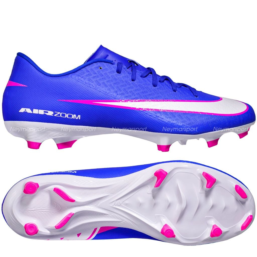 Giày đá bóng cỏ tự nhiên Nike Air Zoom Mercurial Vapor 16 Academy MG Attack - Racer Blue/White FQ1458-446
