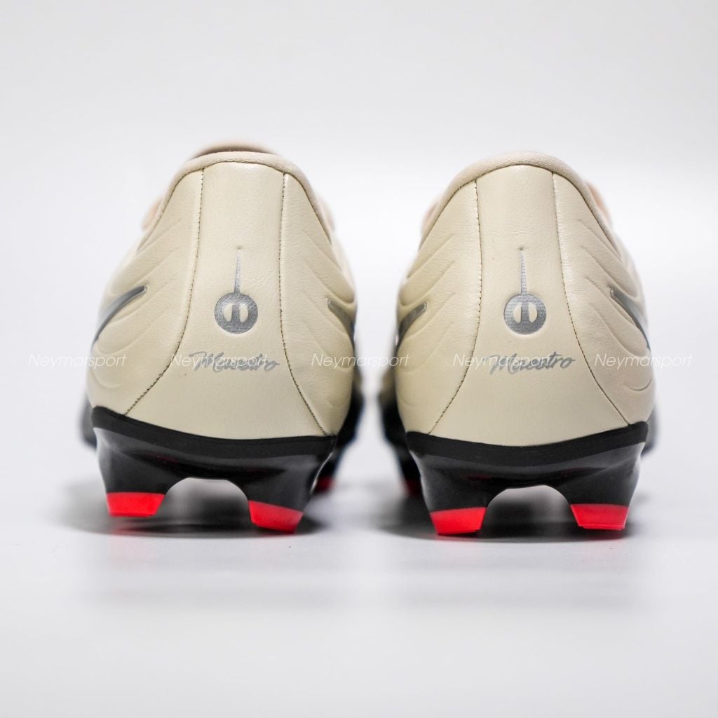 Giày đá bóng cỏ tự nhiên Nike Tiempo Maestro Academy MG United - Fossil/Metallic Silver/Burgundy Crush IO8461-201