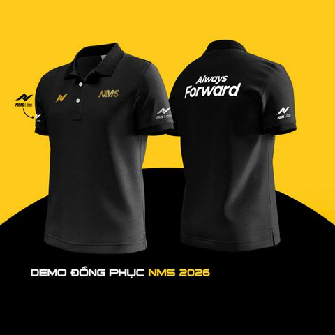 Áo đồng phục NMS - ALWAYS FORWARD 2026
