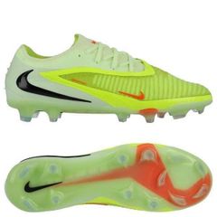 Giày đá bóng cỏ tự nhiên Nike Phantom 6 Elite Low Cut FG Max Voltage - Limelight/Black/Hyper Crimson HJ2146-801