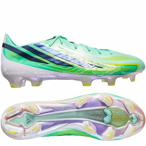 Giày đá bóng cỏ tự nhiên adidas F50 Hyperfast Elite FG Final Rush - Mint/Black KJ3433