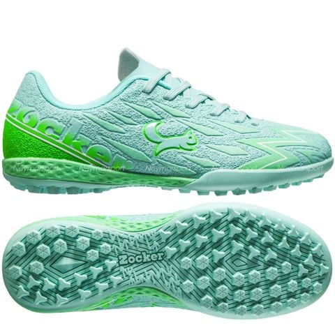 Giày đá bóng cỏ nhân tạo Zocker Inspire Pro Gen 2 - Mint/Green SNS-009
