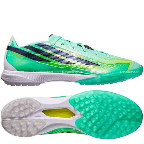 Giày đá bóng cỏ nhân tạo adidas F50 Hyperfast Pro TF Final Rush - Mint/Black KJ6093