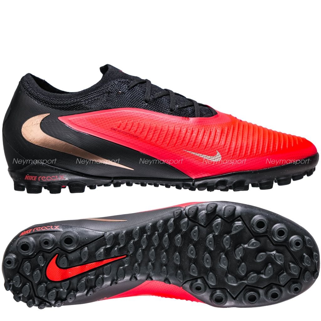 Giày đá bóng cỏ nhân tạo Nike Phantom 6 Pro Low Cut TF Break Em' - Red/Black HJ4123-600