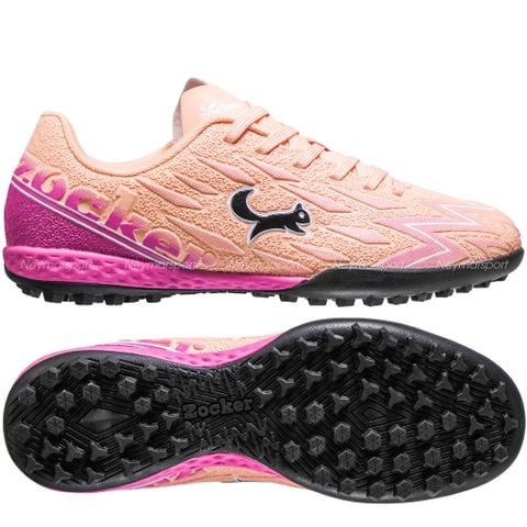 Giày đá bóng cỏ nhân tạo Zocker Inspire Pro Gen 2 - Orange/Pink SNS-009