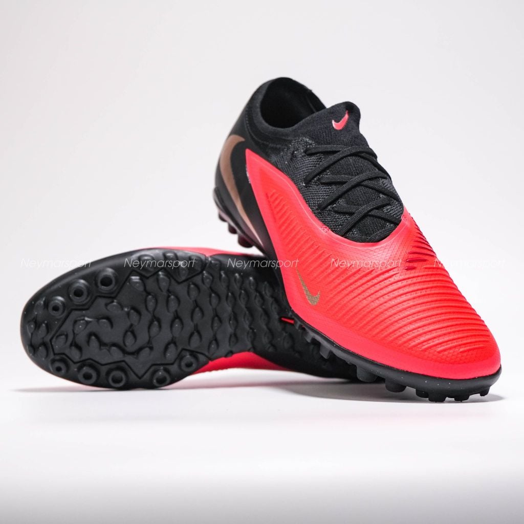 Giày đá bóng cỏ nhân tạo Nike Phantom 6 Pro Low Cut TF Break Em' - Red/Black HJ4123-600