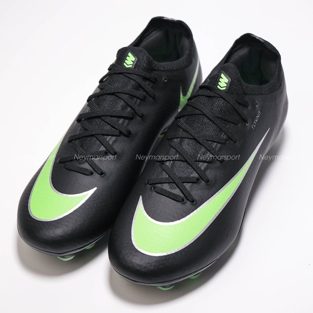 Giày đá bóng cỏ tự nhiên Nike Mercurial Vapor 17 Pro FG Shadow - Black/Illusion Green IF8512-001