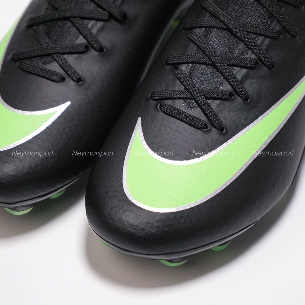 Giày đá bóng cỏ tự nhiên Nike Mercurial Vapor 17 Pro FG Shadow - Black/Illusion Green IF8512-001