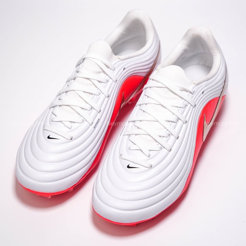 Giày đá bóng cỏ tự nhiên Nike Tiempo Maestro Academy MG Break Em' - White/Blur-Bright Crimson IB1600-101