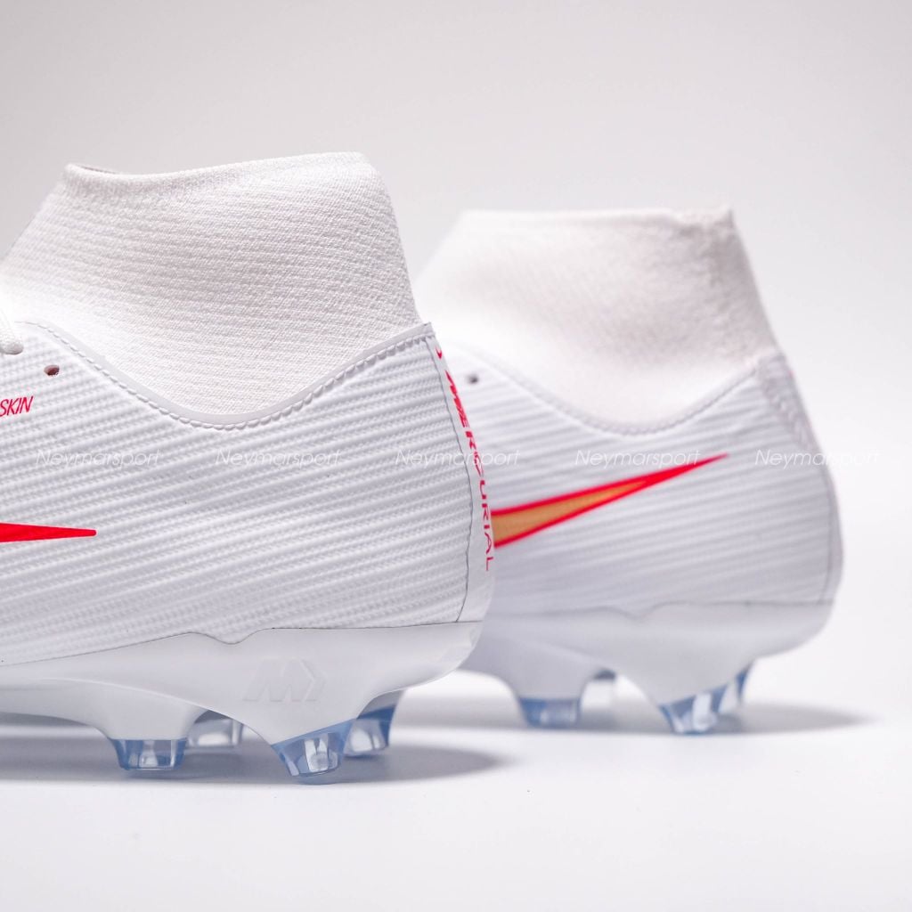 Giày đá bóng cỏ tự nhiên Nike Mercurial Superfly 11 Academy MG Break Em' - White/Blur-Bright Crimson IO1485-100
