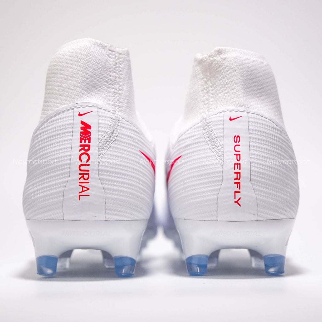 Giày đá bóng cỏ tự nhiên Nike Mercurial Superfly 11 Academy MG Break Em' - White/Blur-Bright Crimson IO1485-100