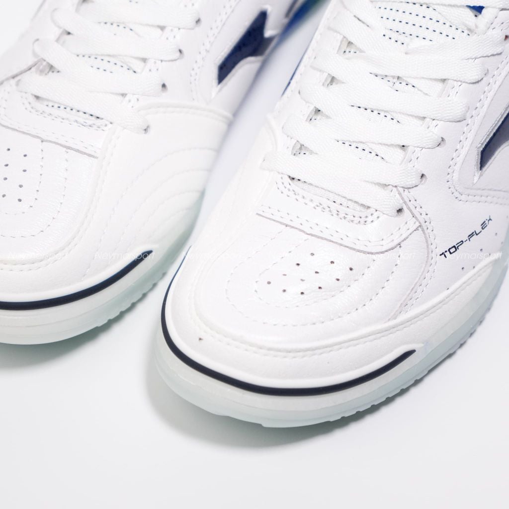 Giày đá bóng Futsal Joma Top Flex 2632 IN - White/Blue TOPW2632IN