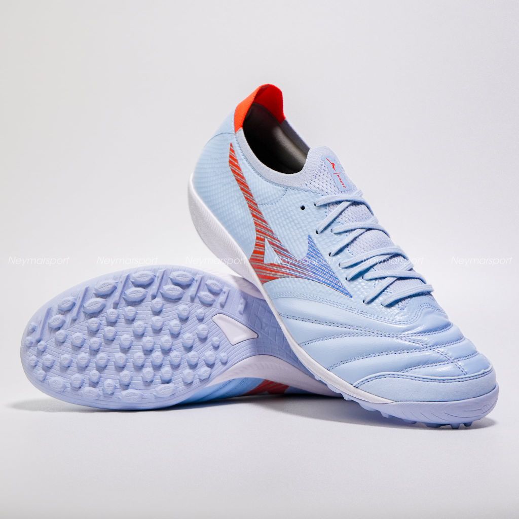 Giày đá bóng cỏ nhân tạo Mizuno Morelia Sala Beta Japan TF Serene Spark - Blue Finch/Cornflower Blue/Lava Orange Q1GB269022