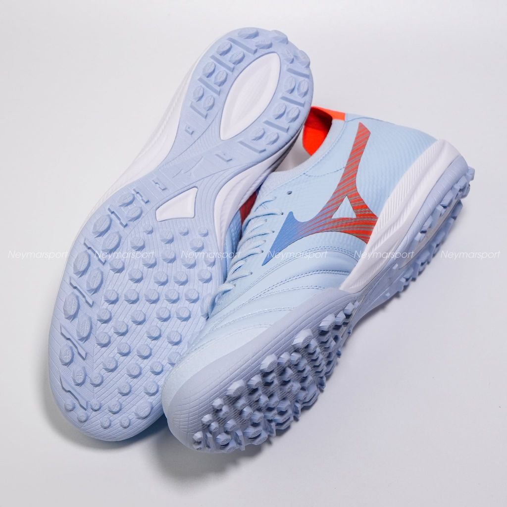 Giày đá bóng cỏ nhân tạo Mizuno Morelia Sala Beta Japan TF Serene Spark - Blue Finch/Cornflower Blue/Lava Orange Q1GB269022