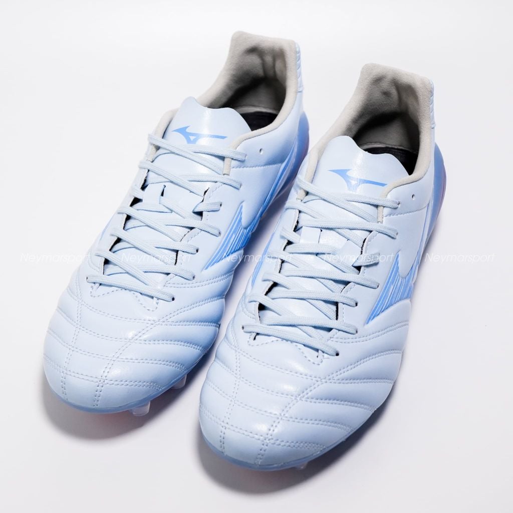 Giày đá bóng cỏ tự nhiên Mizuno Monarcida Neo III Pro FG Serene Spark - Blue Finch/Cornflower Blue/Lava Orange P1GA262222