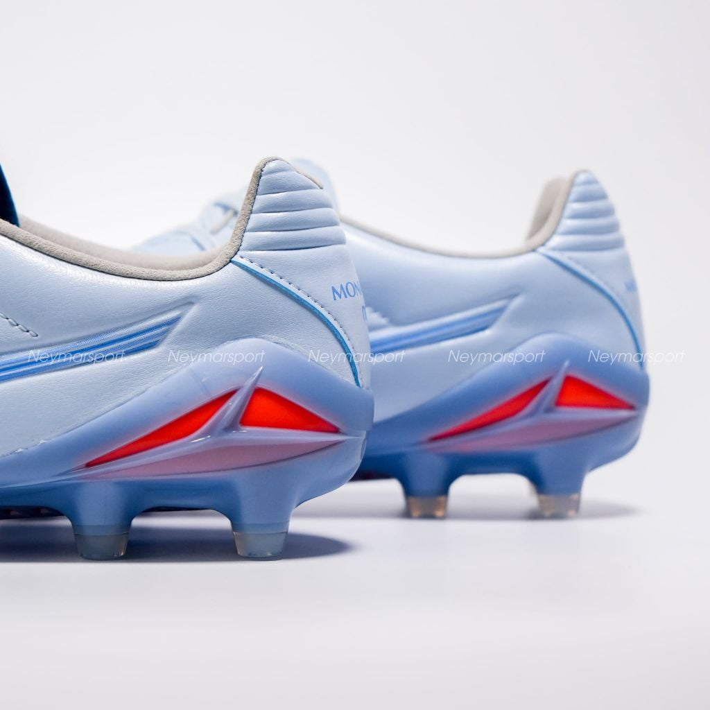 Giày đá bóng cỏ tự nhiên Mizuno Monarcida Neo III Pro FG Serene Spark - Blue Finch/Cornflower Blue/Lava Orange P1GA262222