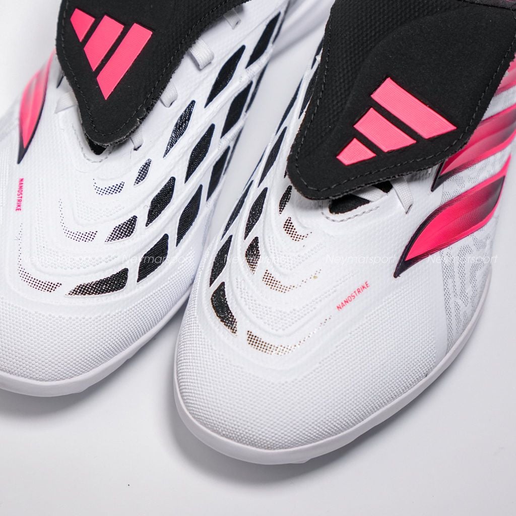 Giày đá bóng cỏ nhân tạo adidas Predator League Fold-over Tongue TF Chaos vs Control - Footwear White/Solar Turbo/Core black IH7213