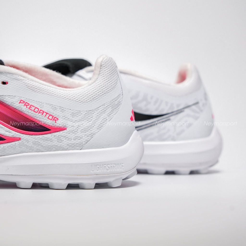 Giày đá bóng cỏ nhân tạo adidas Predator League Fold-over Tongue TF Chaos vs Control - Footwear White/Solar Turbo/Core black IH7213