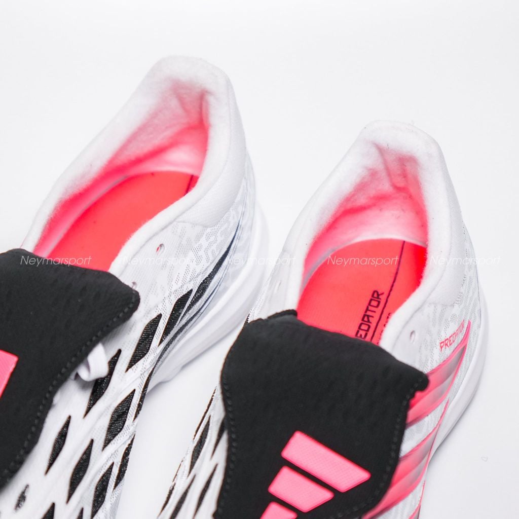 Giày đá bóng cỏ nhân tạo adidas Predator Pro Fold-over Tongue TF Chaos vs Control - Footwear White/Solar Turbo/Core black IH7218