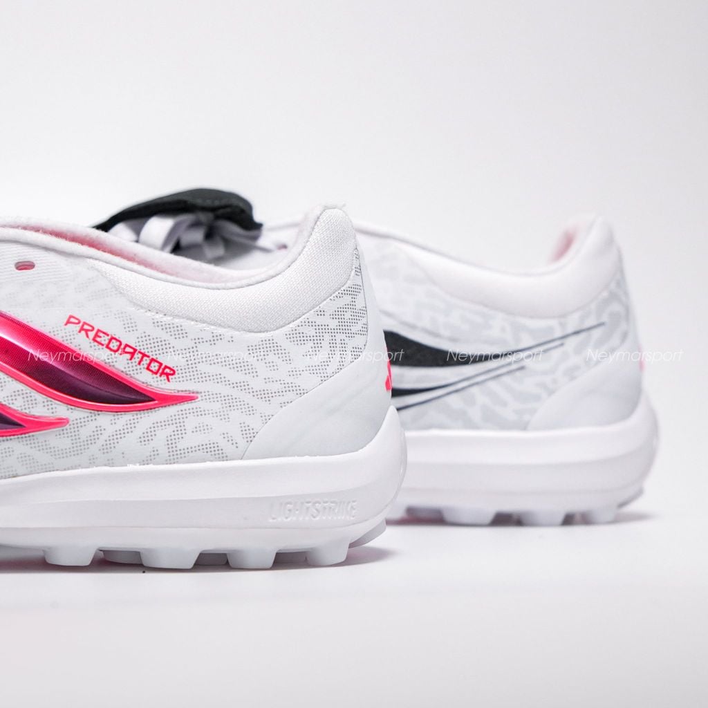 Giày đá bóng cỏ nhân tạo adidas Predator Pro Fold-over Tongue TF Chaos vs Control - Footwear White/Solar Turbo/Core black IH7218