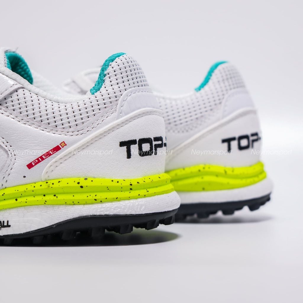 Giày đá bóng cỏ nhân tạo Joma Top Flex Rebound 2602 TF - White/Yellow/Mint TORW2602TF