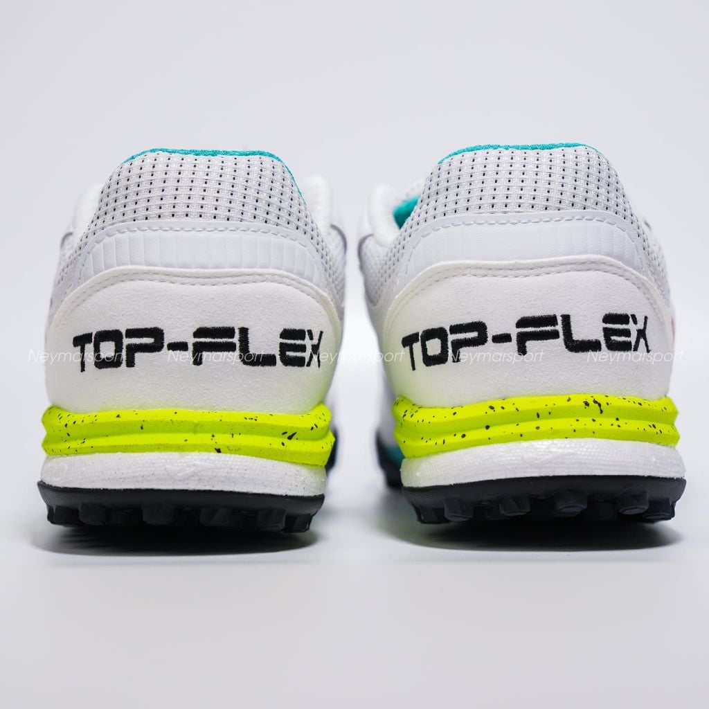 Giày đá bóng cỏ nhân tạo Joma Top Flex Rebound 2602 TF - White/Yellow/Mint TORW2602TF