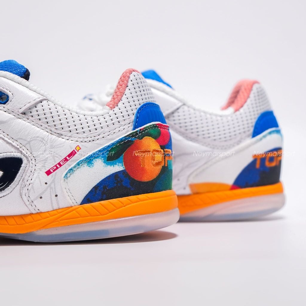 Giày đá bóng Joma Top Flex LUCAO 2682 Limited Edition IN - White/Multicolor TOPW2682IN